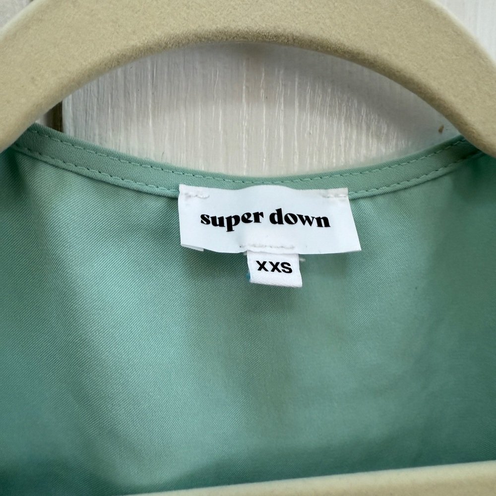 Superdown Light Green Jacket - image 3